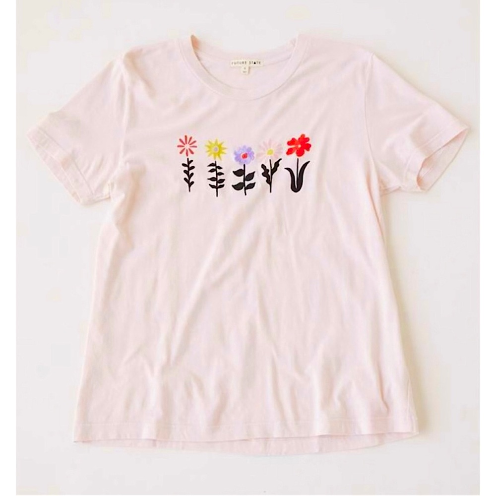 Urban Outfitters Future State Bloom Where Planted Tee. Size medium.